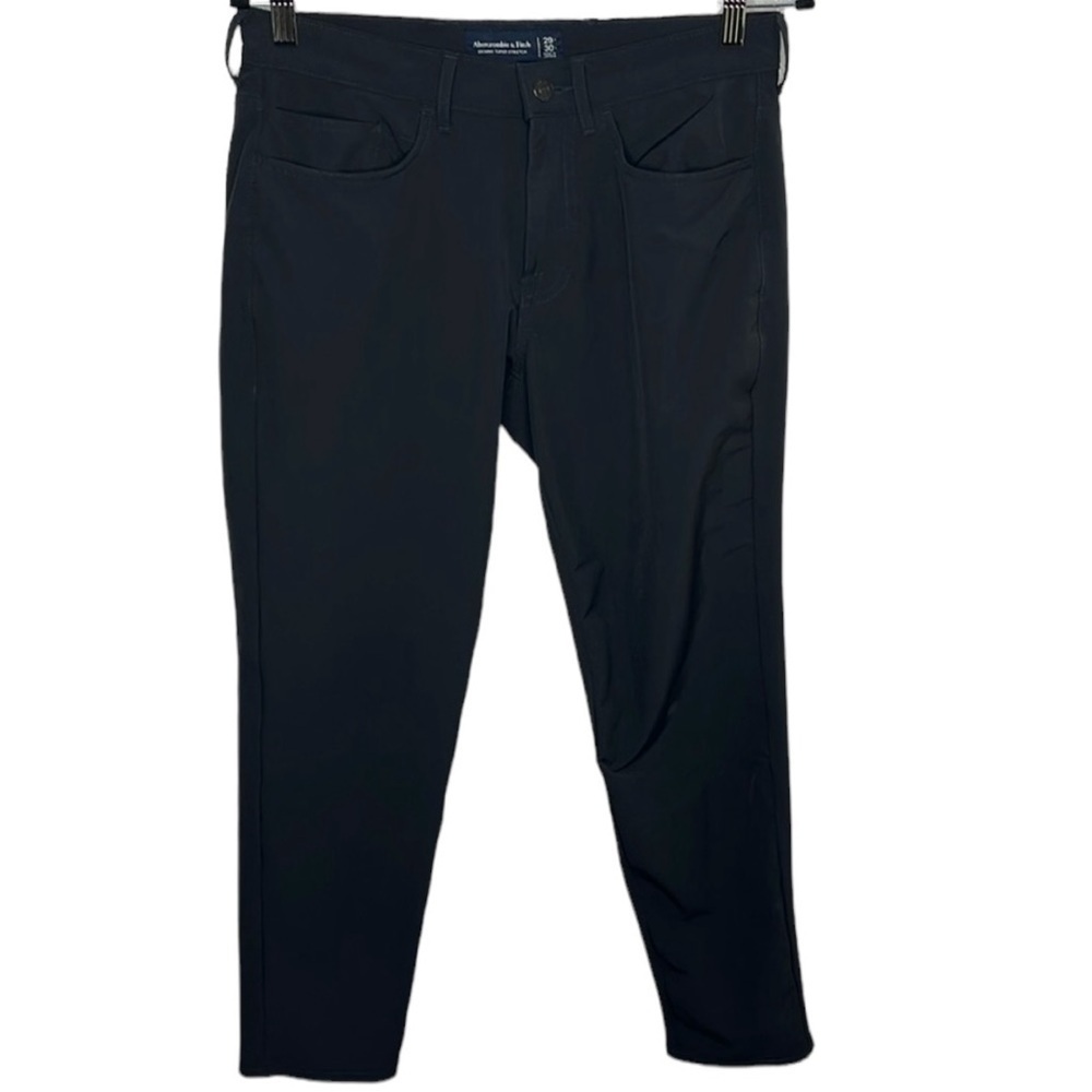 Abercrombie & Fitch Skinny Taper Stretch Black Pants Women's Size 29